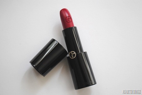 Lipstick P/Review: Giorgio Armani Rouge D'Armani Lasting Satin Lip Color in  402